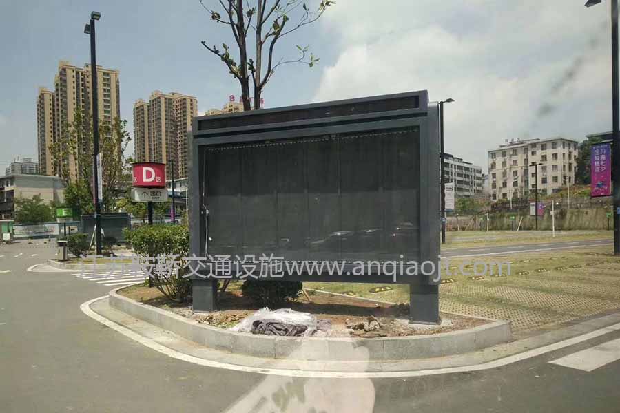 江蘇宿遷小區(qū)社區(qū)宣傳欄案例